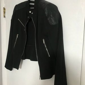 NEW karl Lagerfeld Leather jacket